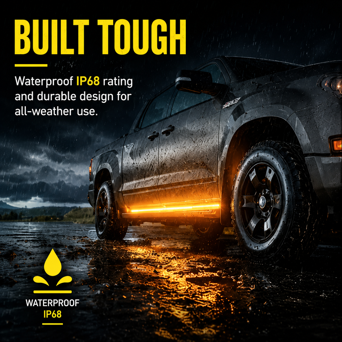 GlowTrail™ Dynamic Running Board Lights
