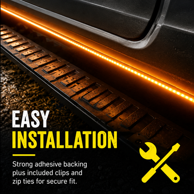 GlowTrail™ Dynamic Running Board Lights