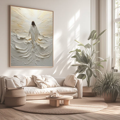 Jesus Walking on Water I - Canvas