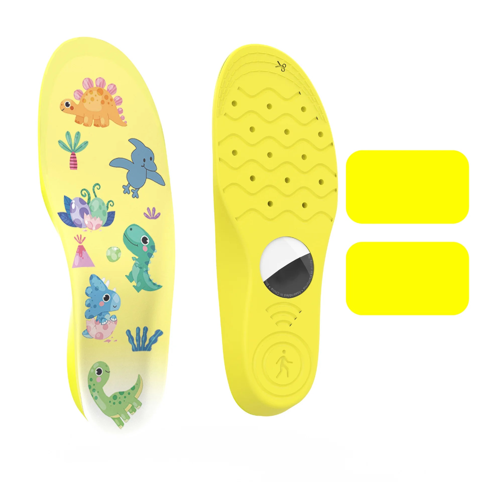 SafeStep™ AirTag Shoe Insoles – Hidden Protective AirTag Inserts for Kids & Seniors with Comfortable Secure Fit for Everyday Footwear