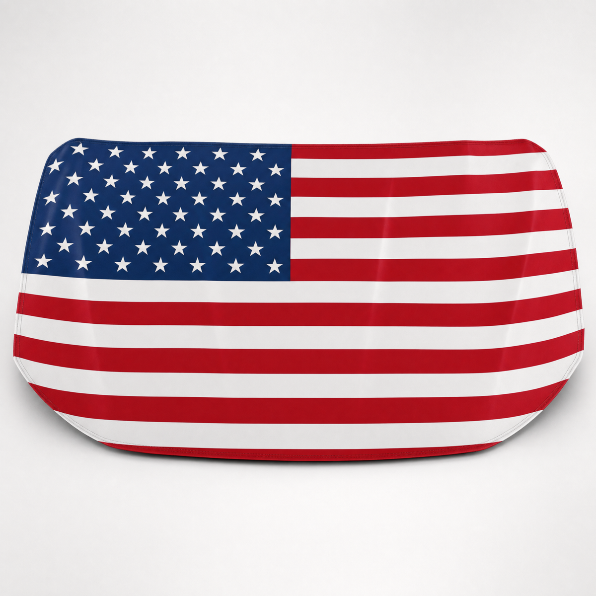 American Flag Car Hood Cover